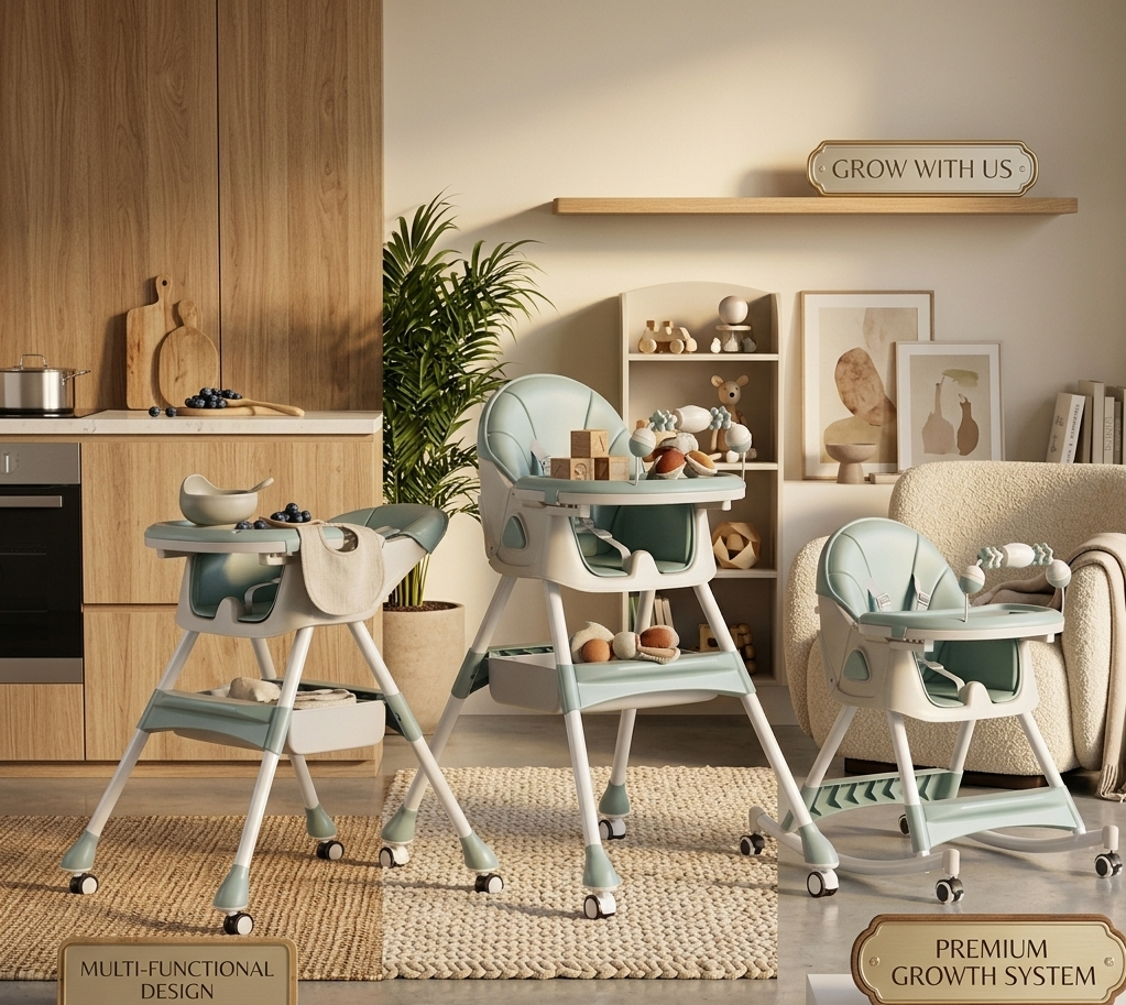𝐁𝐚𝐛𝐲 𝐅𝐞𝐞𝐝𝐢𝐧𝐠 𝐇𝐢𝐠𝐡 𝐂𝐡𝐚𝐢𝐫 𝐅𝐨𝐥𝐝𝐚𝐛𝐥𝐞 𝐀𝐝𝐣𝐮𝐬𝐭𝐚𝐛𝐥𝐞  𝐏𝐨𝐫𝐭𝐚𝐛𝐥𝐞 𝐰𝐢𝐭𝐡 𝐑𝐞𝐦𝐨𝐯𝐚𝐛𝐥𝐞 𝐓𝐫𝐚𝐲 𝐟𝐨𝐫 𝐓𝐨𝐝𝐝𝐥𝐞𝐫𝐬